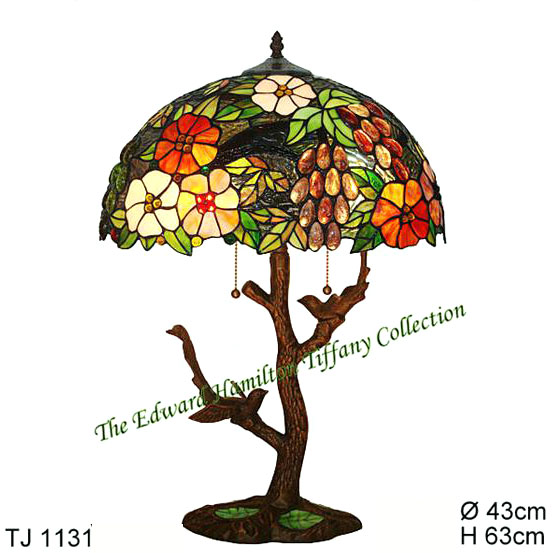 Tiffany Art Deco bordlampe 1131 - UDSOLGT - klik og se flere detaljer på denne vare