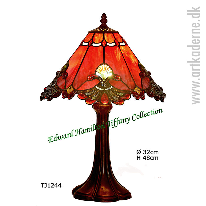 Tiffany Bordlampe TJ1244 - UDSOLGT - klik og se flere detaljer på denne vare