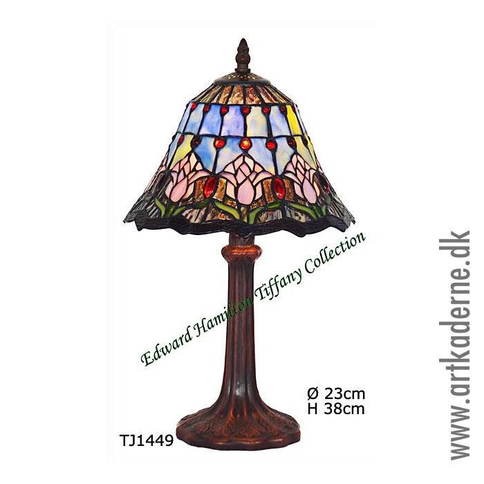 Tiffany Bordlampe TJ1449 - UDSOLGT - klik og se flere detaljer på denne vare
