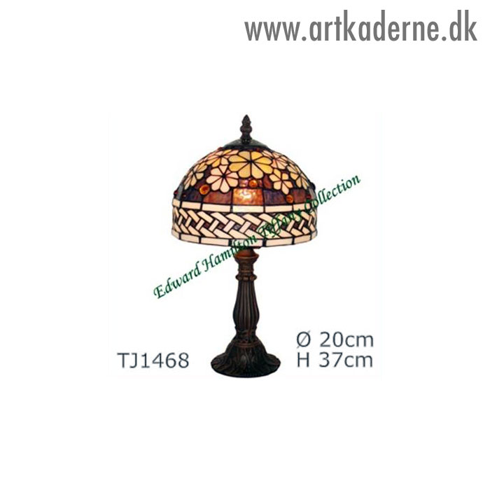 Tiffany Bordlampe TJ1468 - UDSOLGT - klik og se flere detaljer på denne vare