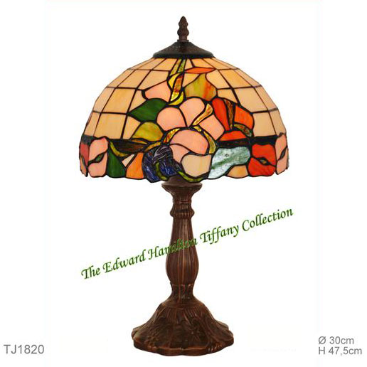 Tiffany Bord Lampe 1820 - UDSOLGT - klik og se flere detaljer på denne vare