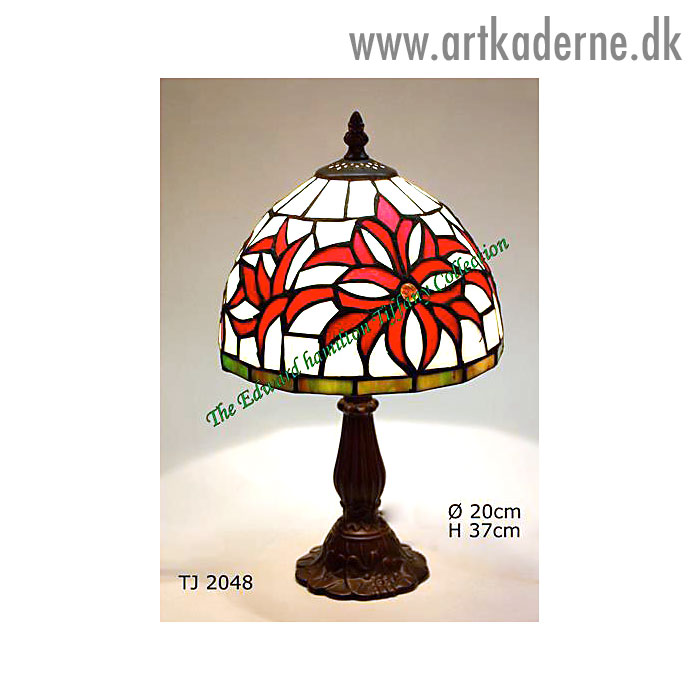 Tiffany Bordlampe TJ2048 - UDSOLGT - klik og se flere detaljer på denne vare