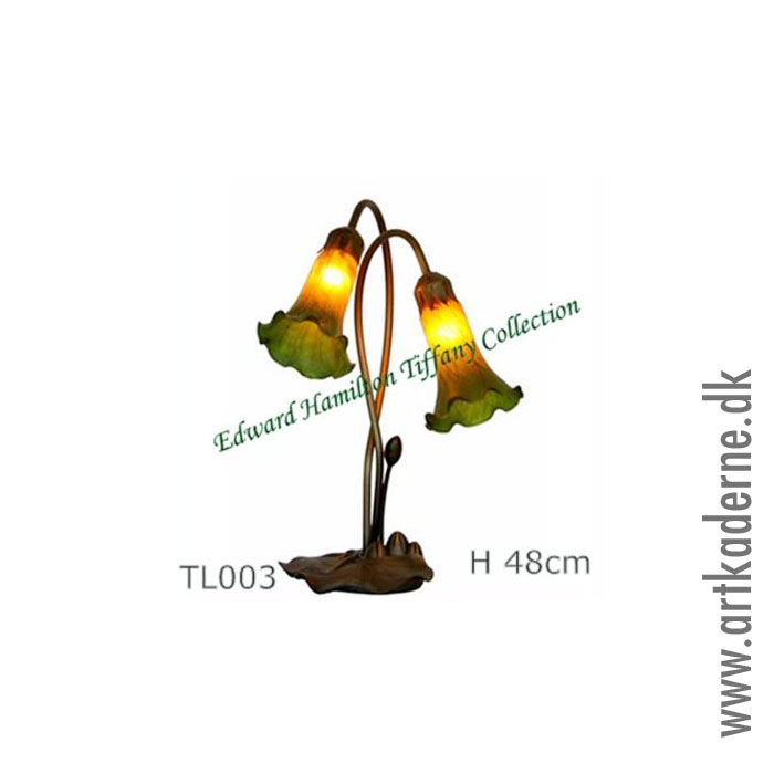 Tiffany Bordlampe TL003 - UDSOLGT - klik og se flere detaljer på denne vare