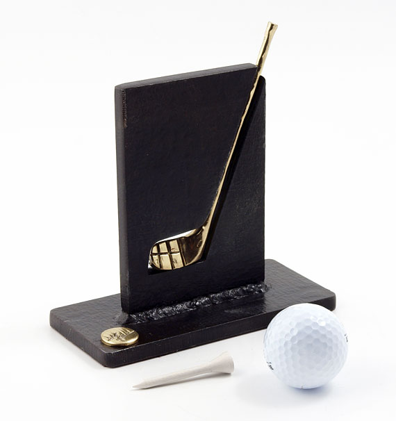 Golf trophy Hero II, Brass+Iron - klik og se flere detaljer på denne vare