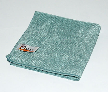 Microfiberklud - Unique, grøn - klik og se flere detaljer på denne vare