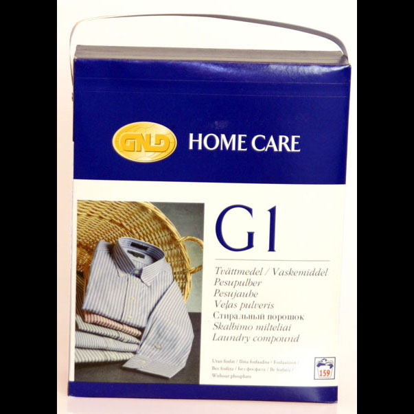 Vaskepulver - G1 - 5 kg - klik og se flere detaljer på denne vare