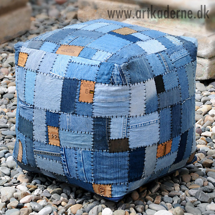 Denim puff, Brio - klik og se flere detaljer på denne vare