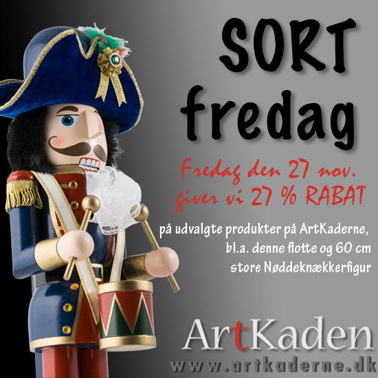 Gør et kup - ArtKaderne markerer Sort Frdag