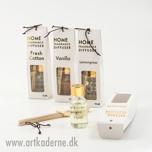Rum diffuser sæt m. duftpinde - klik og se flere detaljer på denne vare