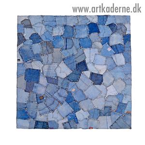 Denimlomme tæppe, 120 x 180 cm - klik og se flere detaljer på denne vare