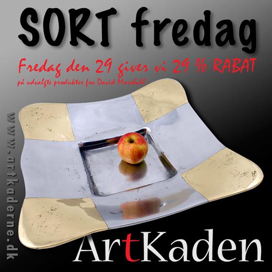 “Sort fredag” - få 29 % rabat på udvalgte David Marshall produkter - Klik og se varerne “Sort fredag” - få 29 % rabat på udvalgte David Marshall produkter - Klik og se varerne